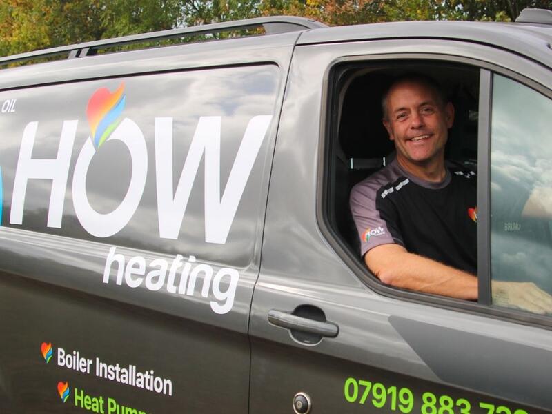 HOW Heating engineer arriving in Solihull for a boiler installation